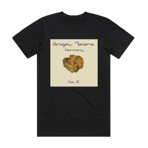Angel Tears Angel Tears Volume 2 Album Cover T-Shirt Black