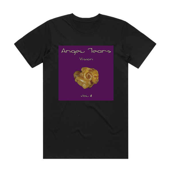 Angel Tears Angel Tears Volume 4 Album Cover T-Shirt Black