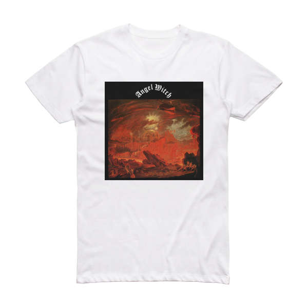 Angel Witch Angel Witch Album Cover T-Shirt White