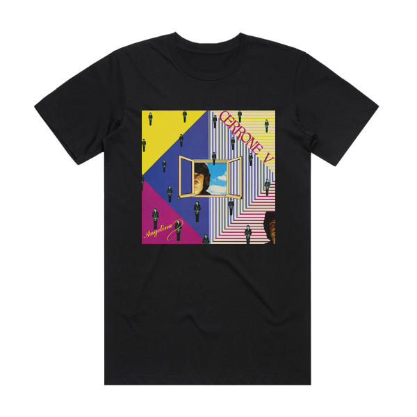 Cerrone Angelina Album Cover T-Shirt Black