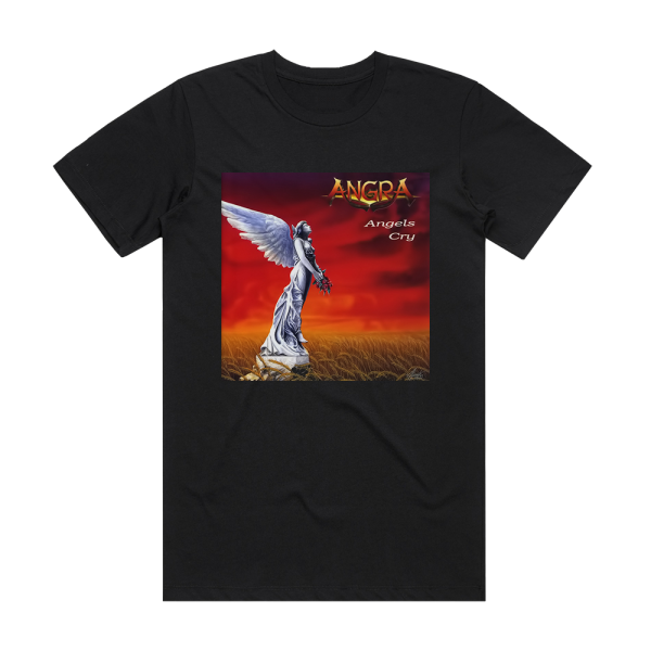 Angra Angels Cry Album Cover T-Shirt Black