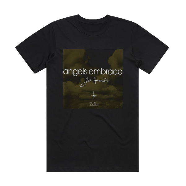 Jon Anderson Angels Embrace Album Cover T-Shirt Black