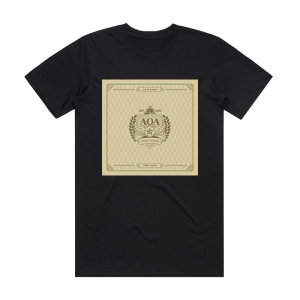 AOA Angels Knock 1 Album Cover T-Shirt Black