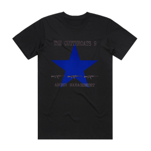 Cutthroats 9 Anger Management Album Cover T-Shirt Black