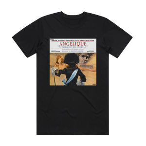Michel Magne Anglique Album Cover T-Shirt Black