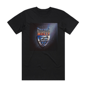 Chrome Molly Angst Album Cover T-Shirt Black