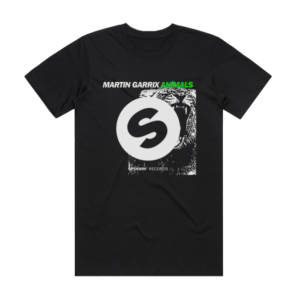 Martin Garrix Animals 2 Album Cover T-Shirt Black