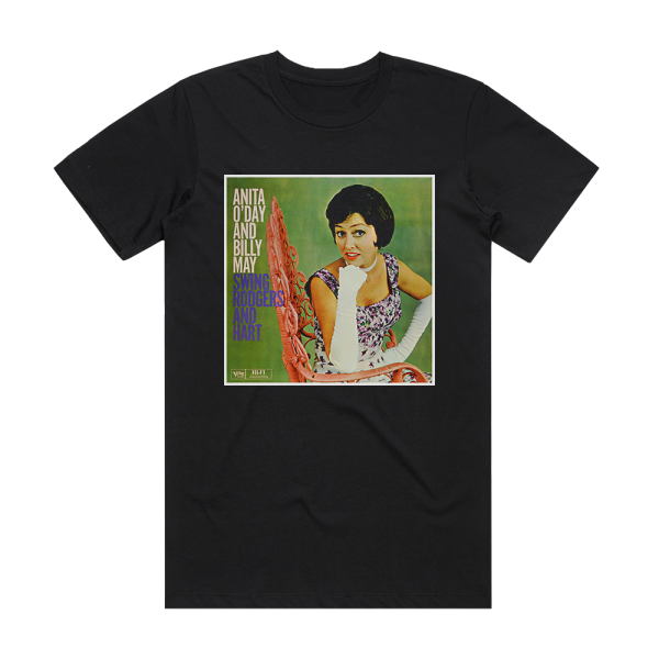 Anita ODay Anita Oday And Billy May Swing Rodgers And Hart Album Cover T-Shirt Black