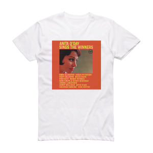 Anita ODay Anita Oday Sings The Winners 1 Album Cover T-Shirt White