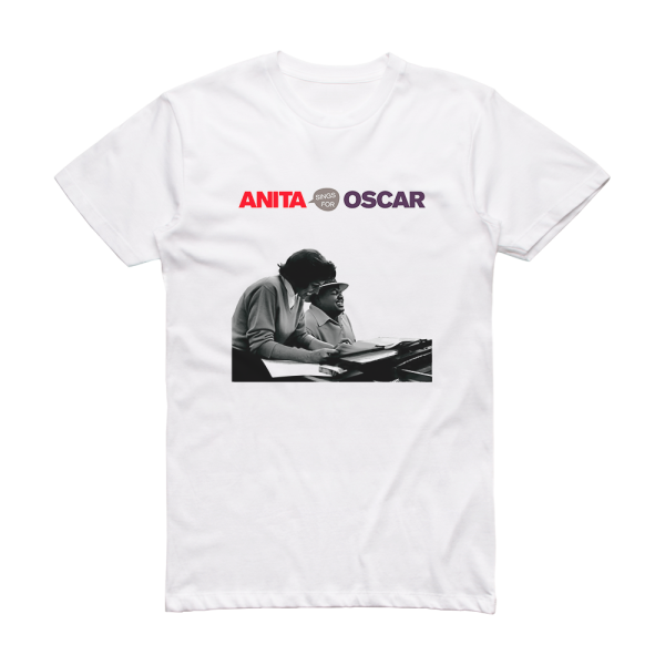 Anita ODay Anita Sings For Oscar 1 Album Cover T-Shirt White