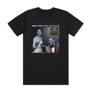 Anita ODay Anita Sings For Oscar 2 Album Cover T-Shirt Black