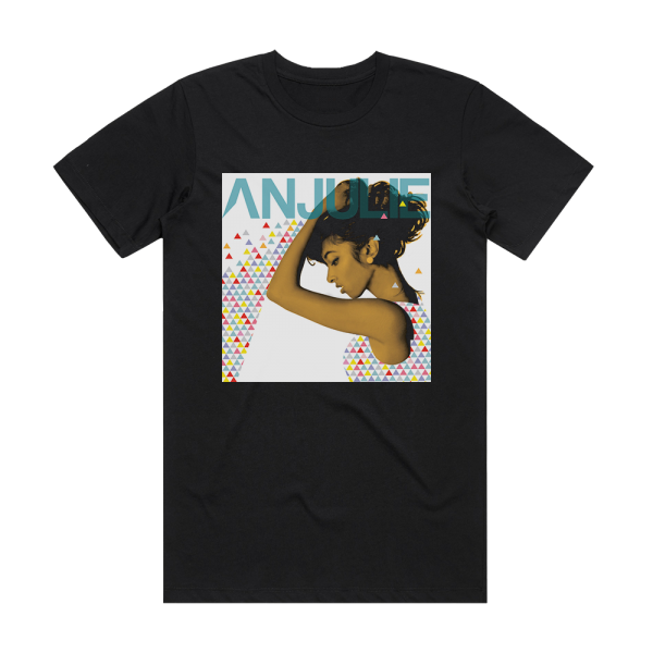 Anjulie Anjulie Album Cover T-Shirt Black