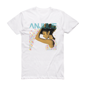 Anjulie Anjulie Album Cover T-Shirt White