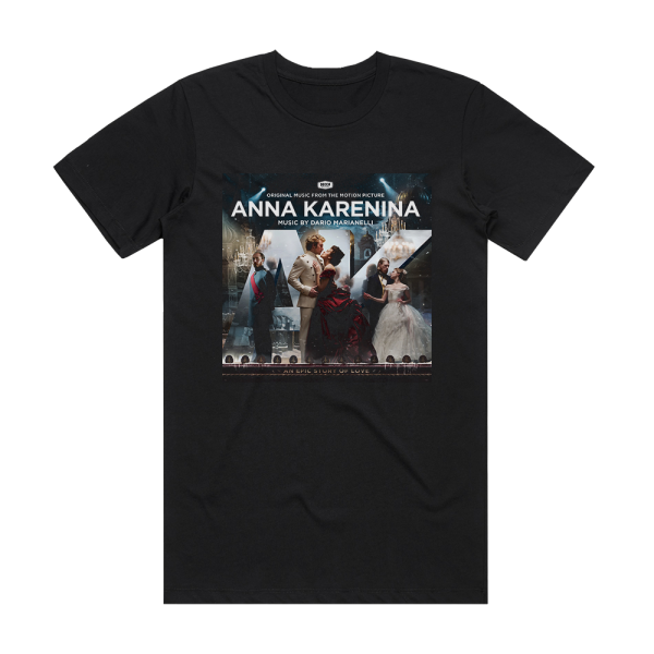 Dario Marianelli Anna Karenina Album Cover T-Shirt Black