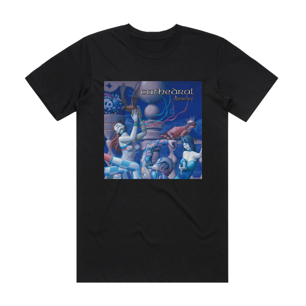 Cathedral Anniversary Album Cover T-Shirt Black