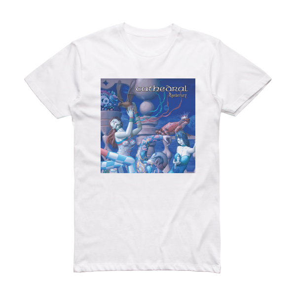 Cathedral Anniversary Album Cover T-Shirt White