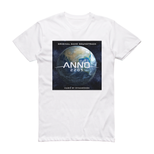 Dynamedion Anno 2205 Original Game Soundtrack Album Cover T-Shirt White