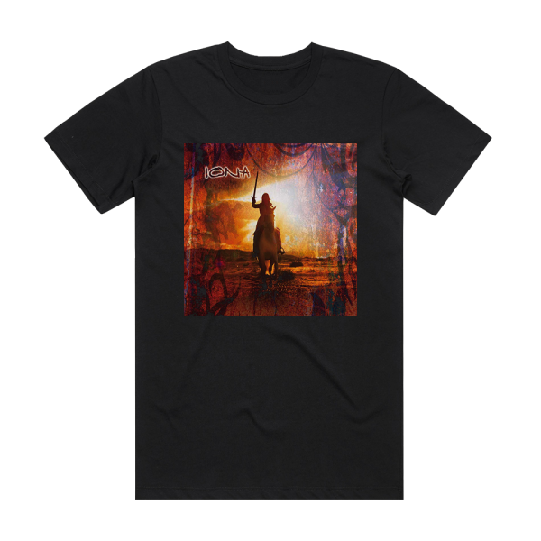 Iona Another Realm Album Cover T-Shirt Black