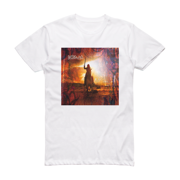 Iona Another Realm Album Cover T-Shirt White