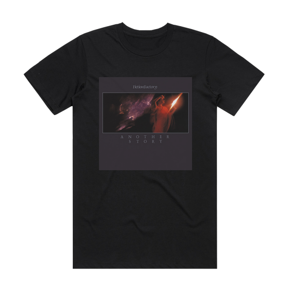 Fiction Factory Another Story 1 Album Cover T-Shirt Black