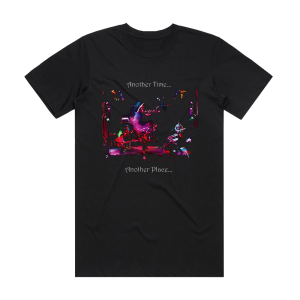 Magenta Another Time Another Place Album Cover T-Shirt Black