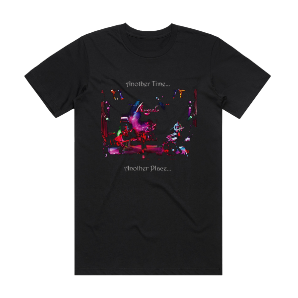 Magenta Another Time Another Place Album Cover T-Shirt Black