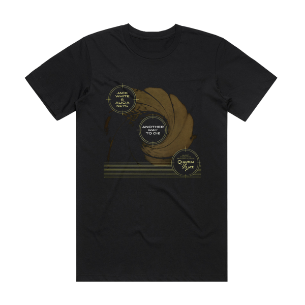 Jack White Another Way To Die Album Cover T-Shirt Black