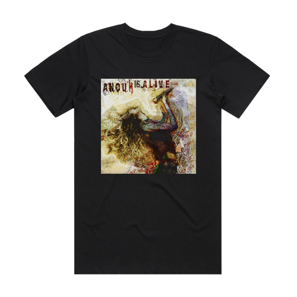 Anouk Anouk Is Alive Album Cover T-Shirt Black