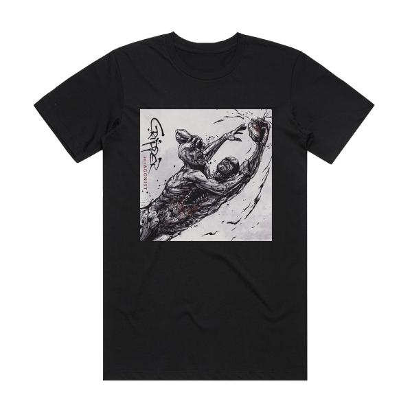 Cripper Antagonist Album Cover T-Shirt Black