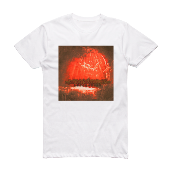 Maroon Antagonist Album Cover T-Shirt White