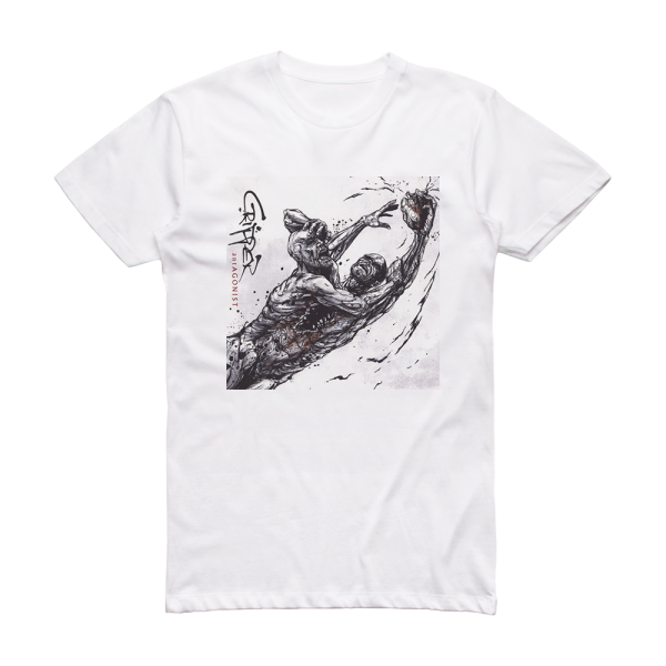 Cripper Antagonist Album Cover T-Shirt White