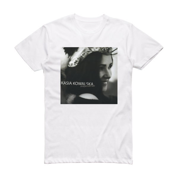 Kasia Kowalska Antepenultimate Album Cover T-Shirt White
