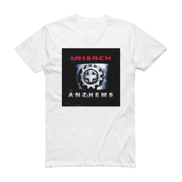 Laibach Anthems Album Cover T-Shirt White