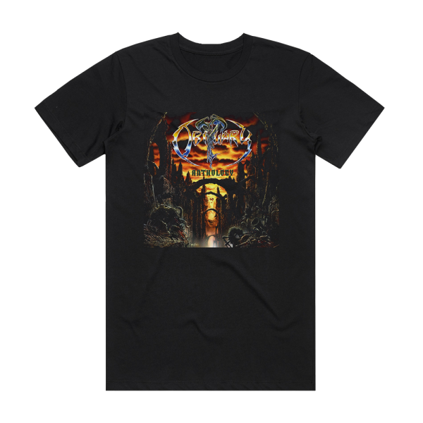 Obituary Anthology Album Cover T-Shirt Black