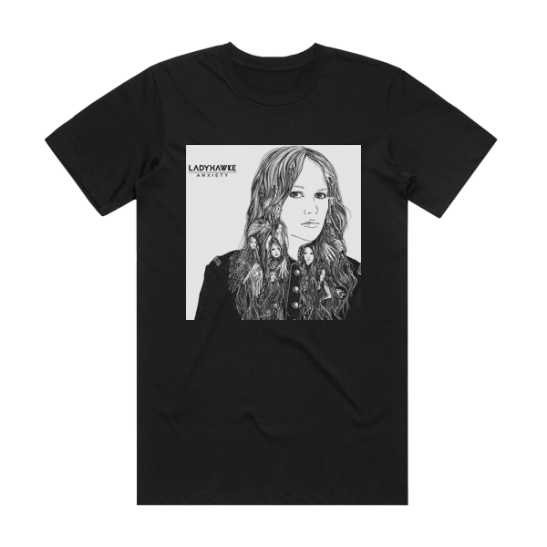 Ladyhawke Anxiety Album Cover T-Shirt Black