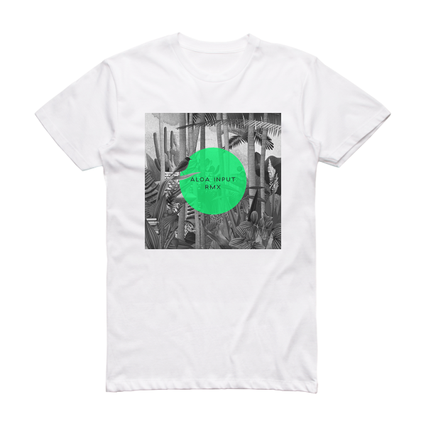 Aloa Input Anysome Rmx Album Cover T-Shirt White