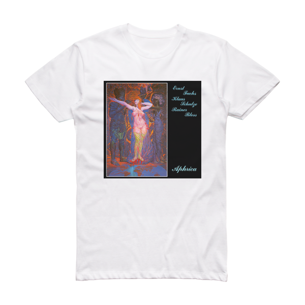 Klaus Schulze Aphrica Album Cover T-Shirt White