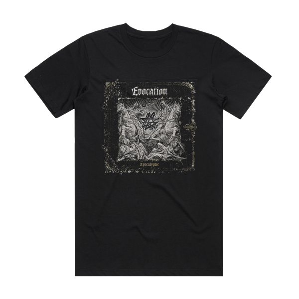 Evocation Apocalyptic Album Cover T-Shirt Black