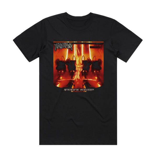Krisiun Apocalyptic Revelation Album Cover T-Shirt Black