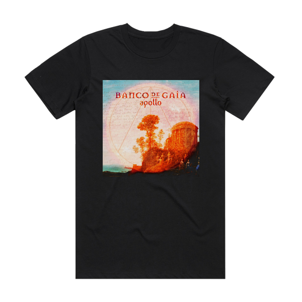 Banco de Gaia Apollo Album Cover T-Shirt Black