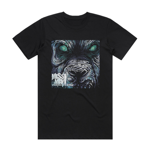 Miss May I Apologies Are For The Weak Album Cover T-Shirt Black