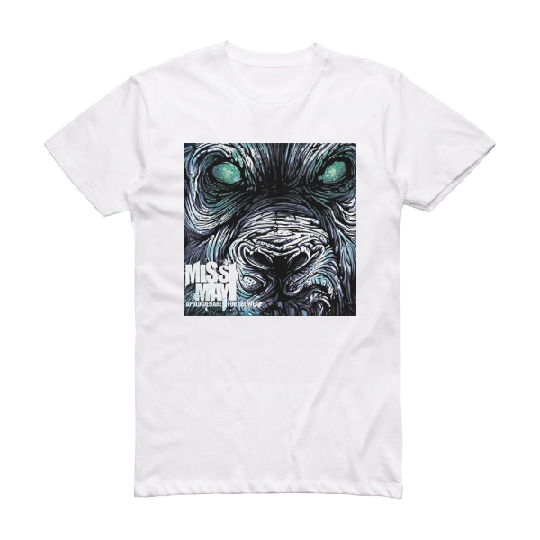 Miss May I Apologies Are For The Weak Album Cover T-Shirt White