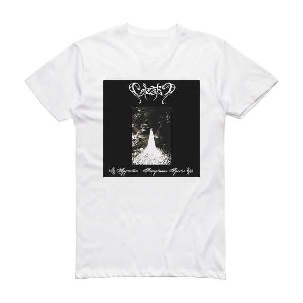 Celestia Apparitia  Sumptuous Spectre 1 Album Cover T-Shirt White