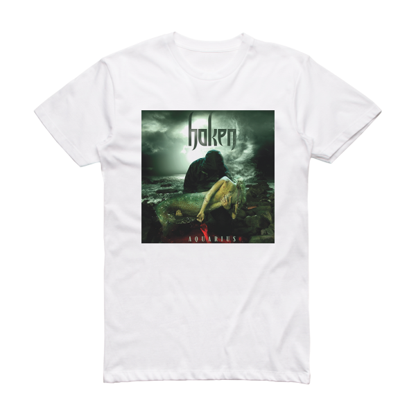 Haken Aquarius Album Cover T-Shirt White