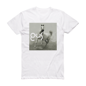 GusGus Arabian Horse 1 Album Cover T-Shirt White