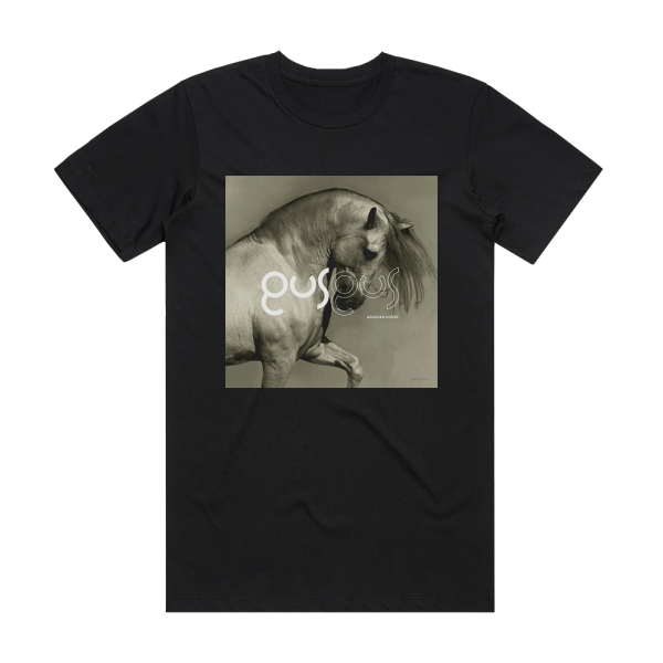 GusGus Arabian Horse 2 Album Cover T-Shirt Black