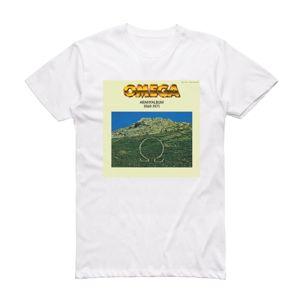 Omega Aranyalbum 1969 1971 Album Cover T-Shirt White