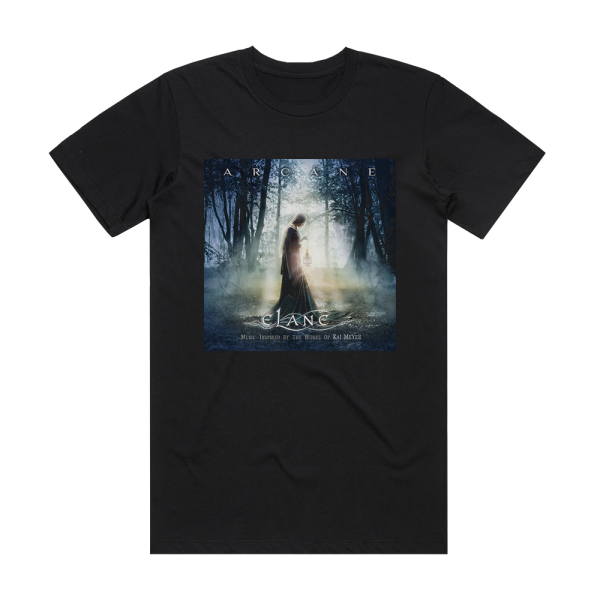Elane Arcane Music Inspired By The Works Of Kai Meyer Album Cover T-Shirt Black