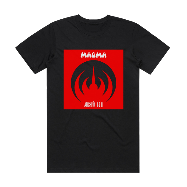 Magma Archiw I Ii Album Cover T-Shirt Black