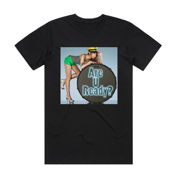 mini Are U Ready Album Cover T-Shirt Black